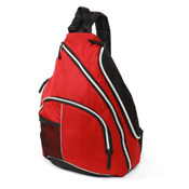 California Innovations red diaper bag