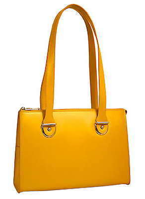 Yellow handbag
